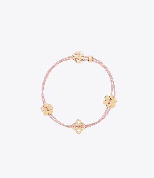 tory burch forget me not cord bracelet