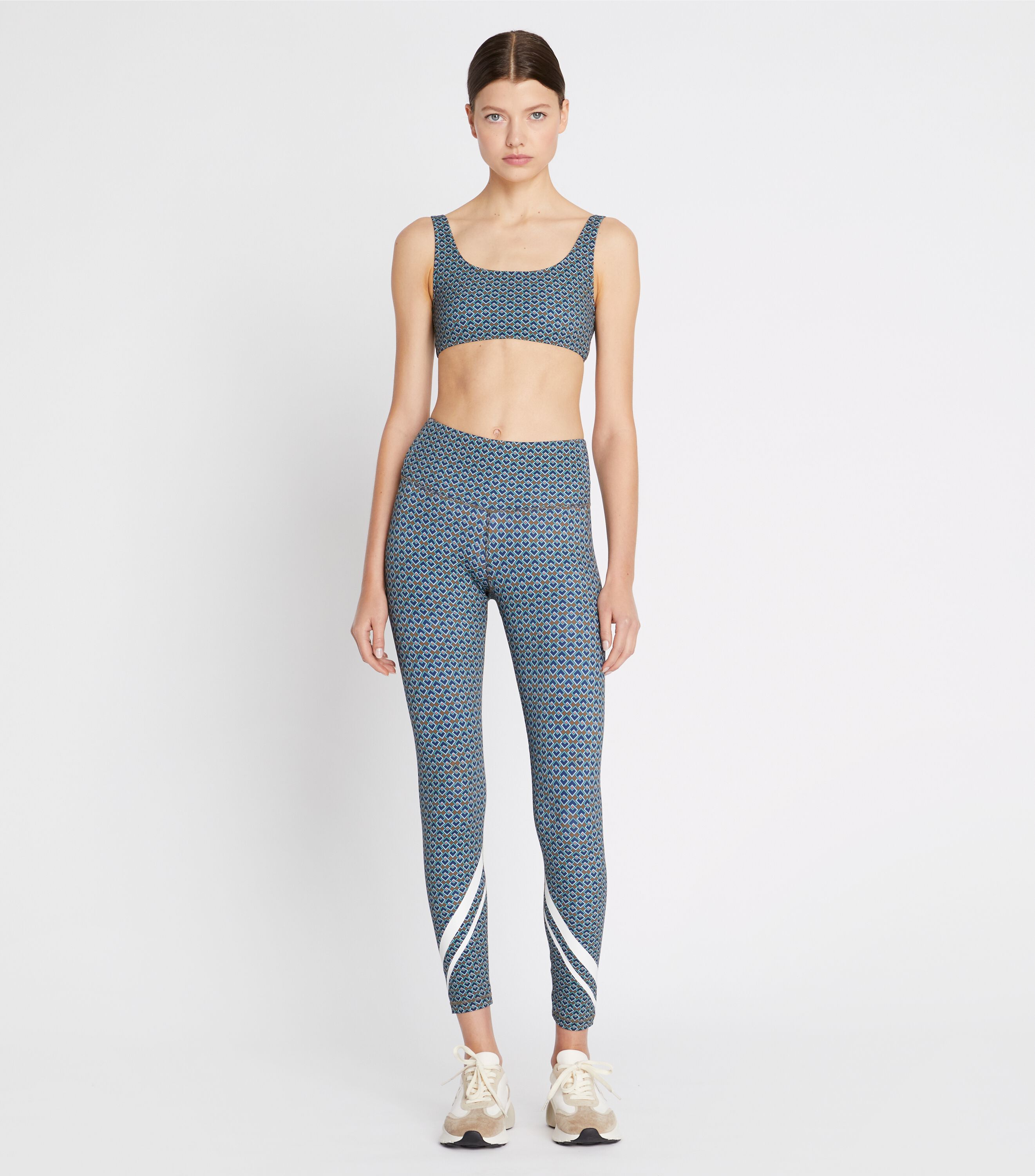 Tory Burch Weightless Printed Chevron 7 8 Legging Tory Burch KW