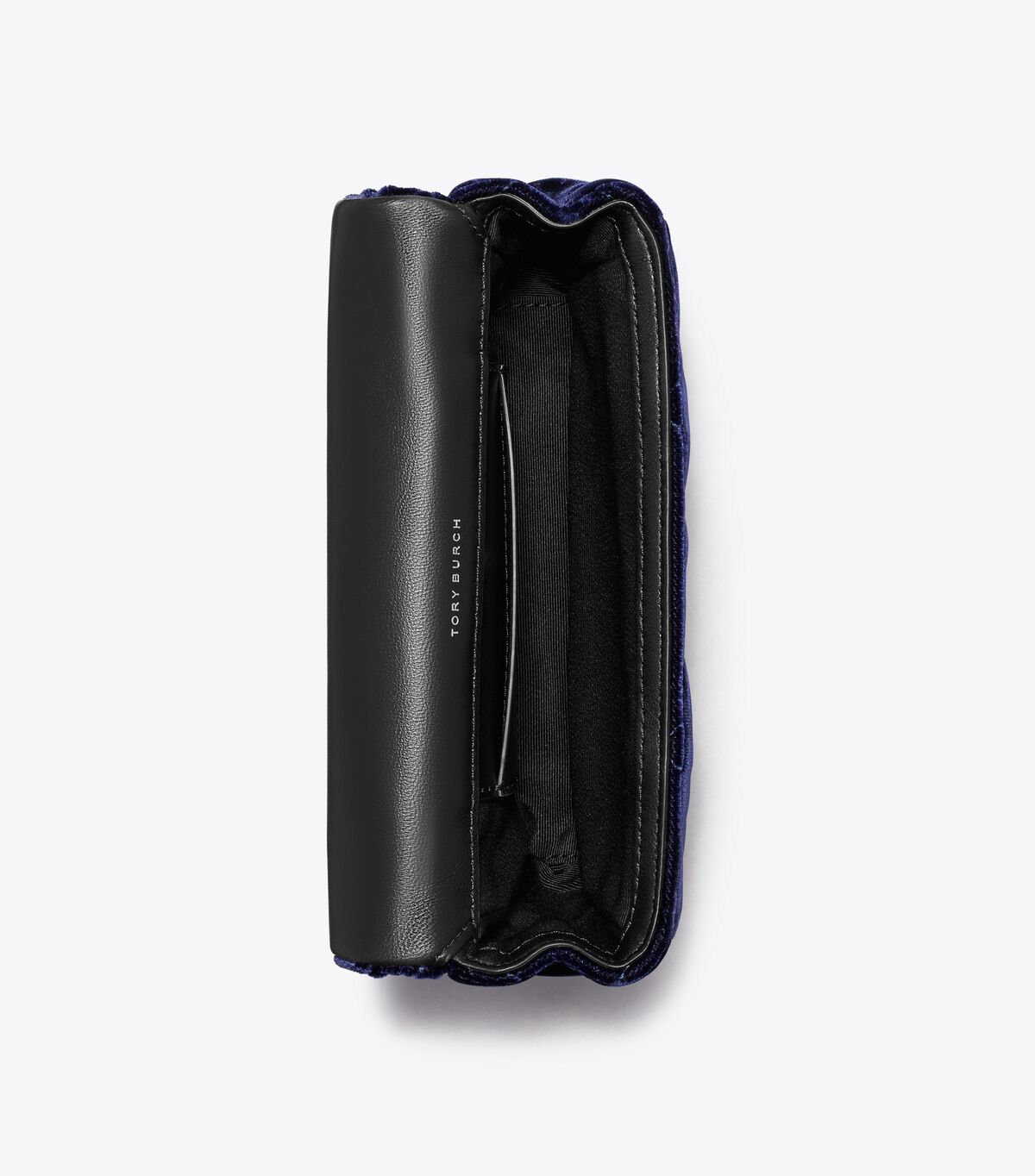 tory burch mini kira diamond quilt velvet pave flap bag