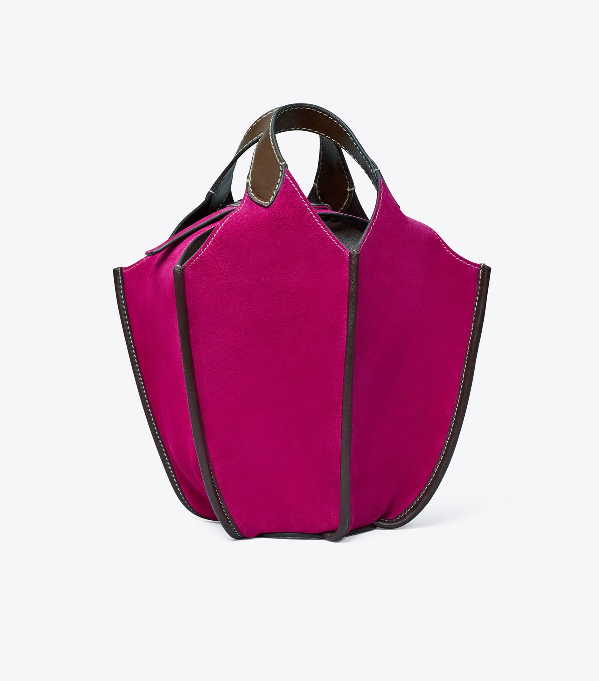 Suede Lampshade Bag