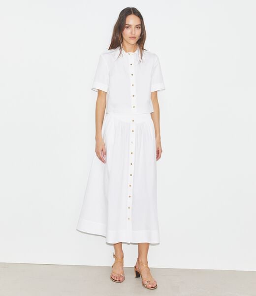 tory burch poplin camp shirt