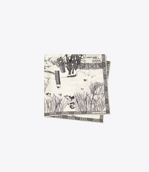 tory burch forest neckerchief