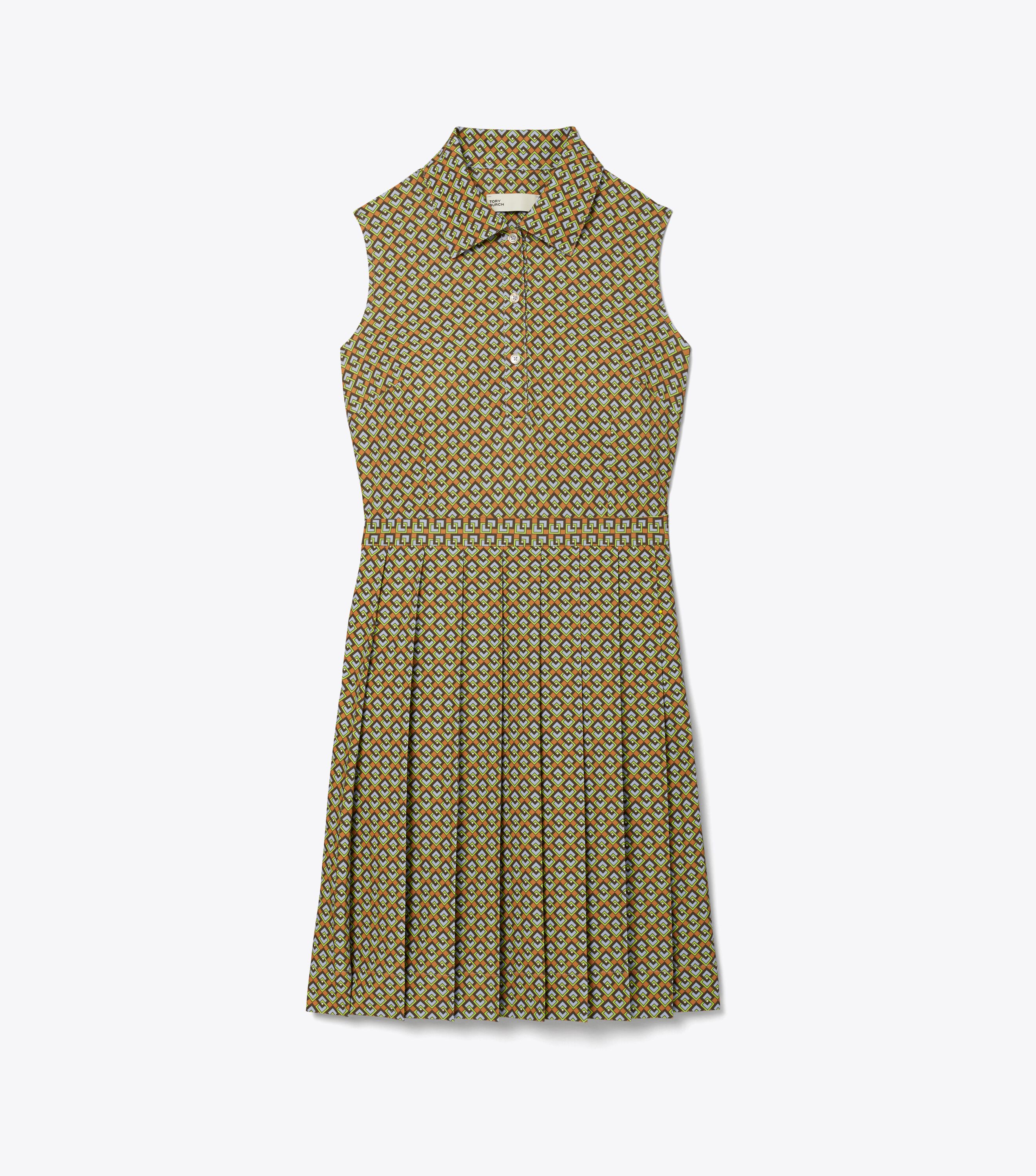 Tory Burch Printed Pleated Golf Dress Tory Burch KW