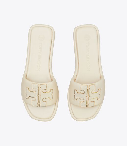 tory burch double t sport slide