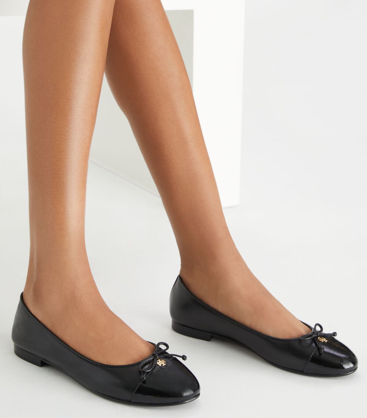 tory burch cap toe ballet