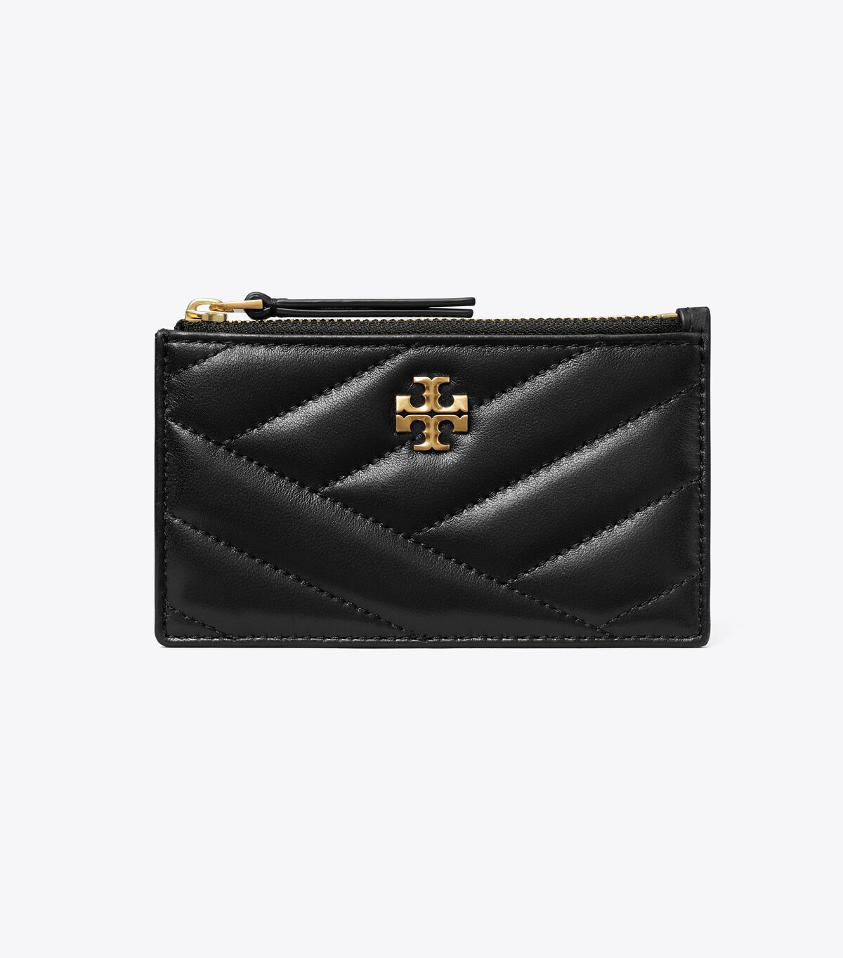tory burch kira chevron zip card case