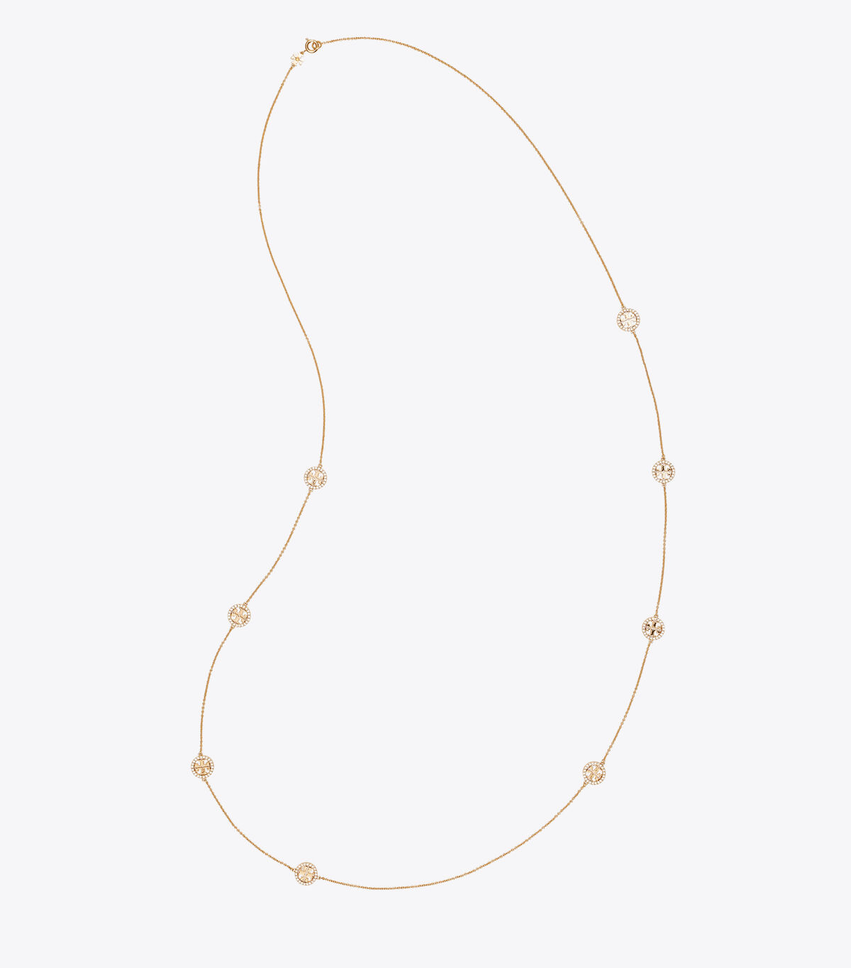 tory burch miller pav long necklace