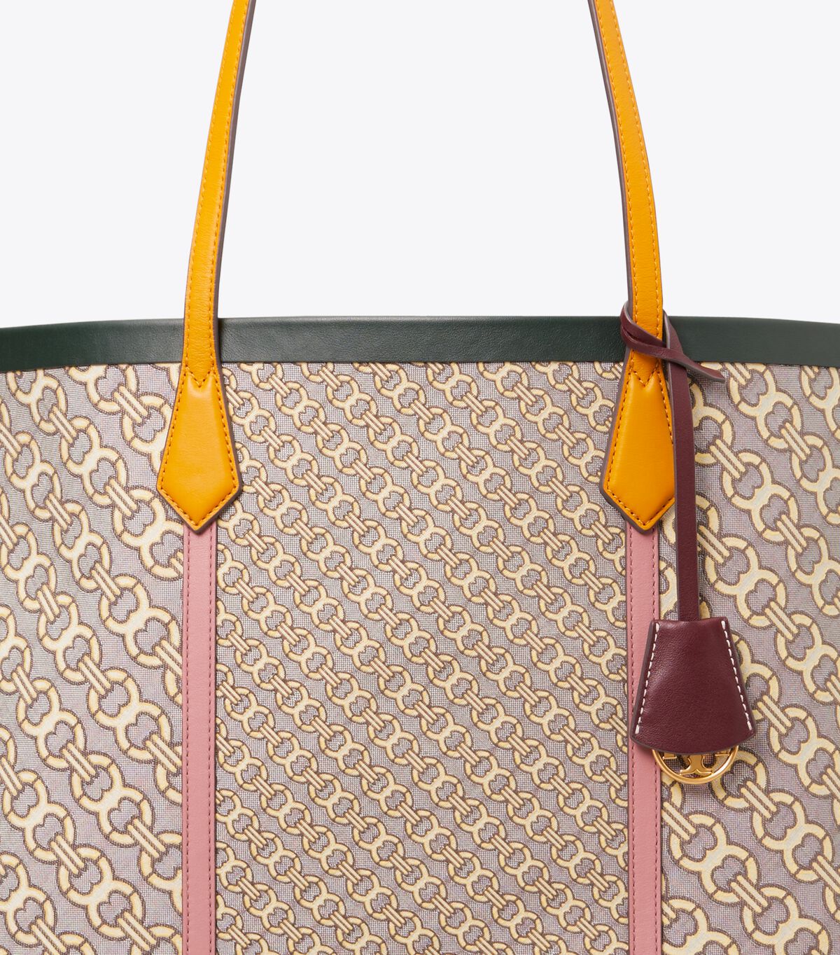 tory burch perry jacquard oversized tote