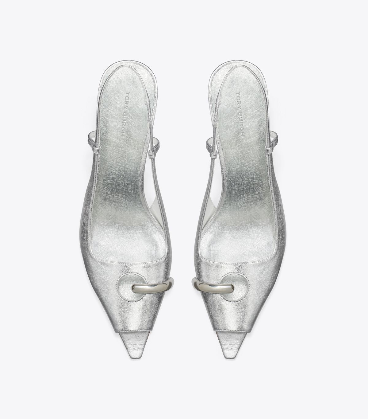 tory burch pierced peep toe slingback