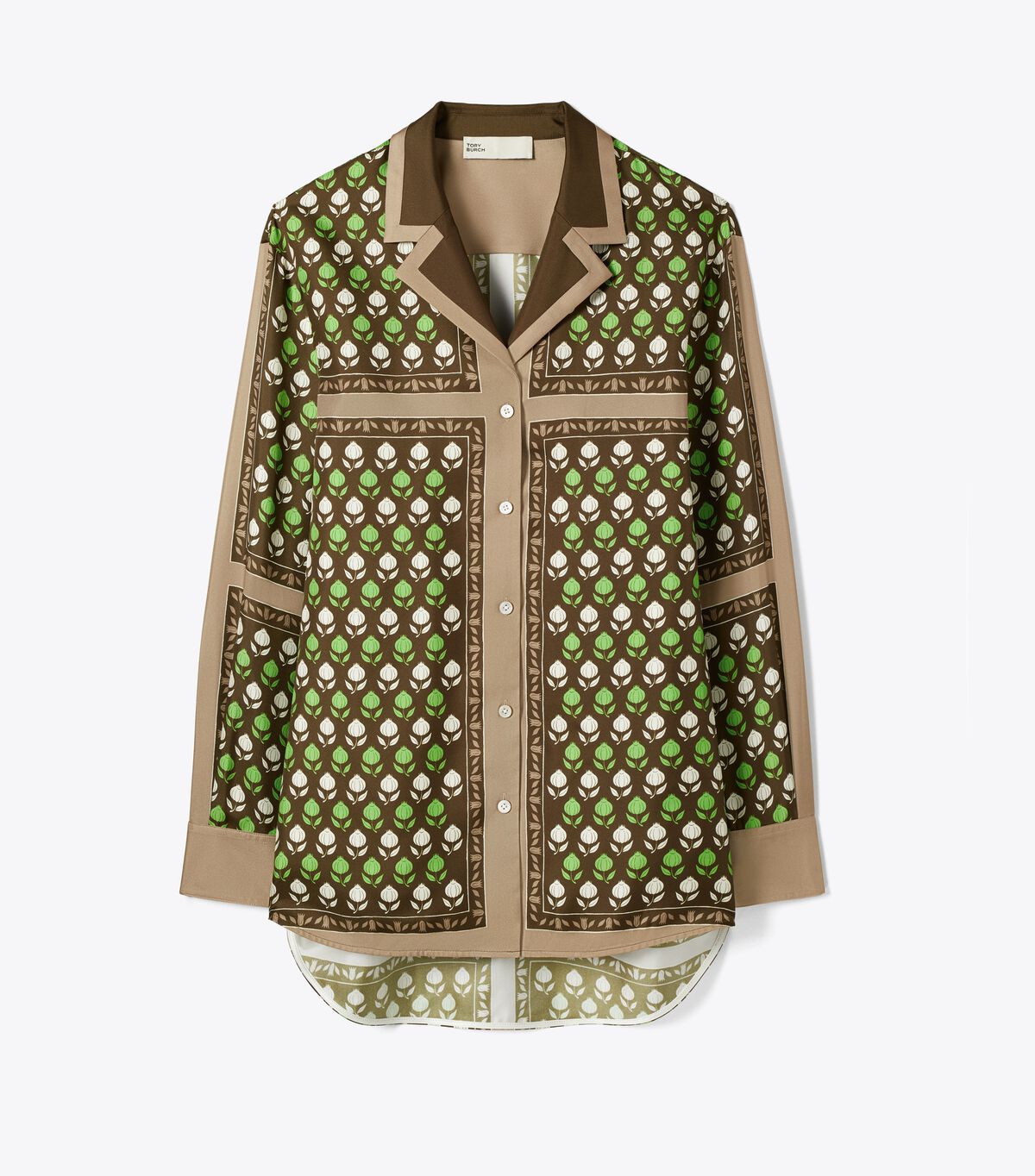 بلوزة حريرية tory burch بلوزة حريرية