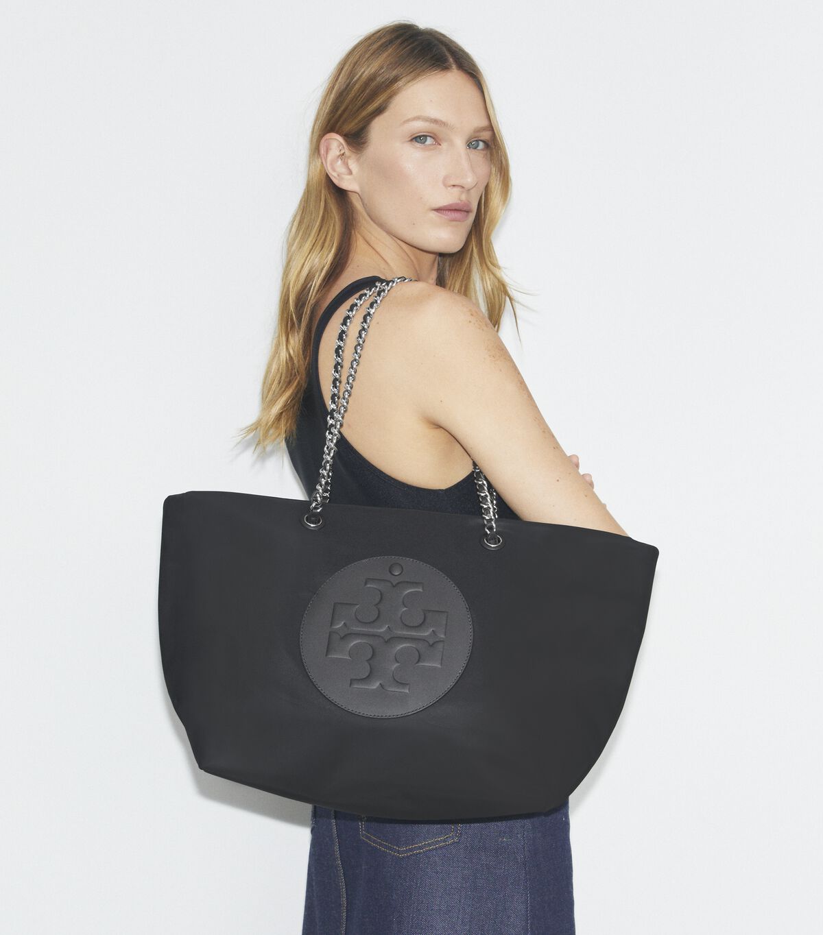 tory burch حقيبة يد إيلا بسلسلة