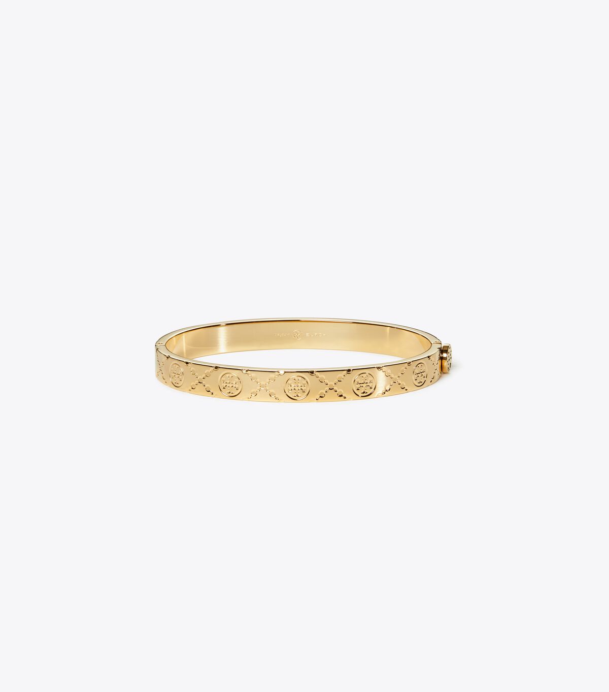 tory burch t monogram hinge bracelet