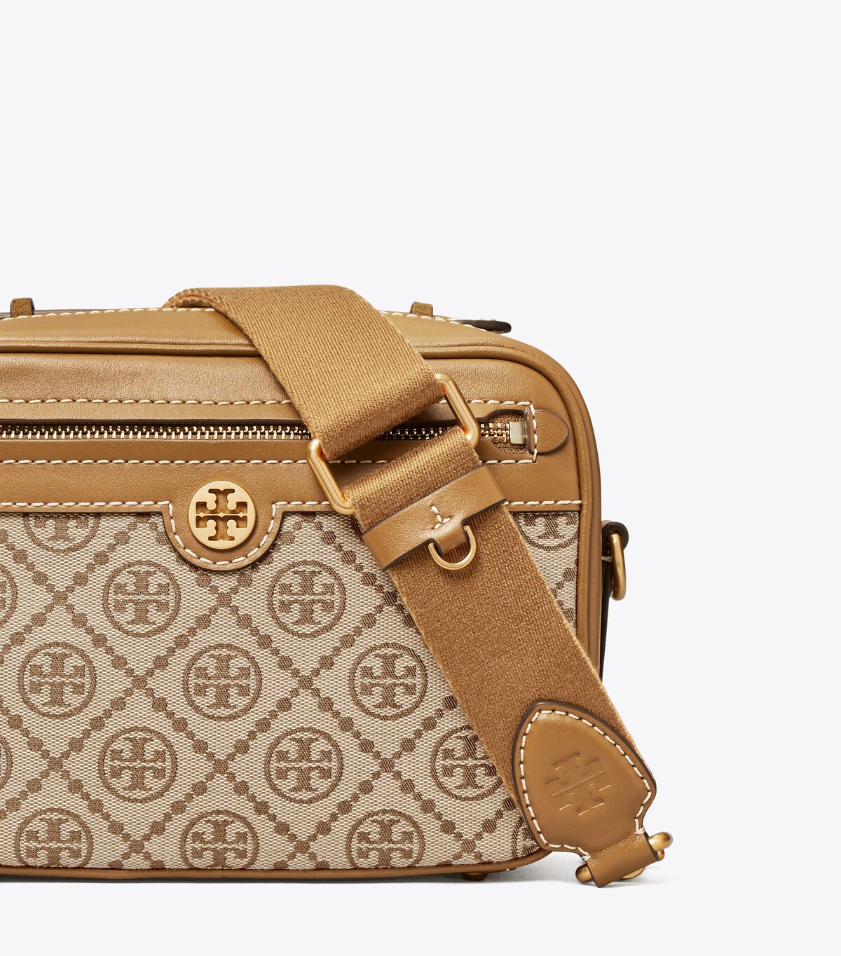 t monogram jacquard camera bag
